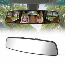 12 Inch Panoramic Rear View Mirror Wide Angle Convex Antiglare Clipon For Suv 12 Inch Panoramic Rear View Mirror Wide Angle Convex Antiglare Clipon For Suv
