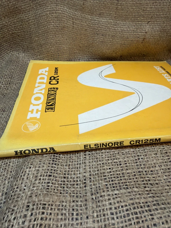 Lista de piezas de colección OEM 1973 Honda CR125M Elsinore. #2 (J15) Foto 4 de 4