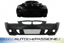Paraurti anteriore M Tech per BMW Serie 5 E60 E61 Con fori sensori