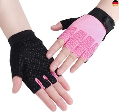 FakeFace Kinder Fingerlose Handschuhe Sport Halbfinger Radsporthandschuhe