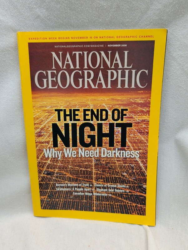 magazine, nostalgic, collectible,National Geographic 2008-11