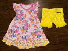 18-24 M Matilda Jane Lot Spring Easter Summer Dress  Yellow 2t Shorties