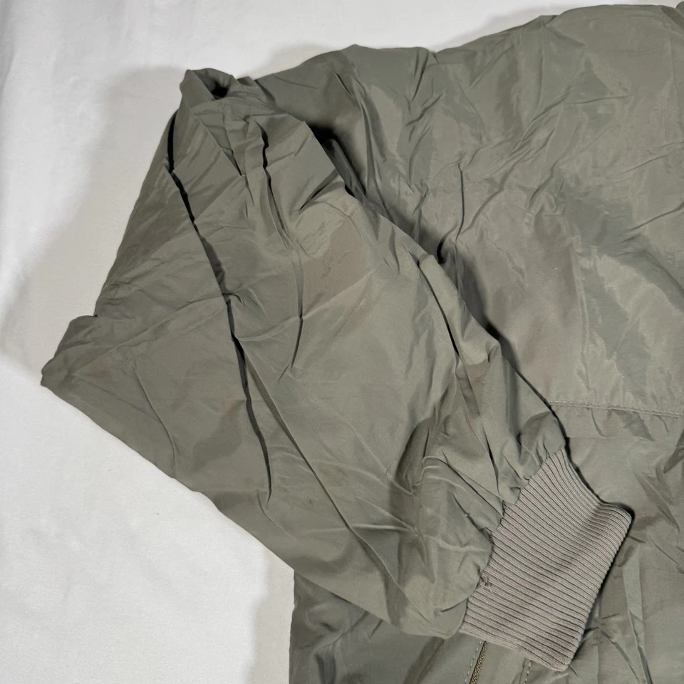 Cabela’s Fleece Lined Bomber Jacket Green Men’s Large - Image 2 of 4