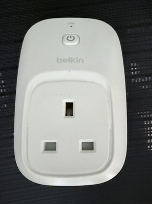 Belkin Wemo Smart WiFi Switch Steckdose - UK 3-poliger Stecker - F7C027UK Steuerung mit App