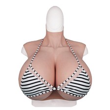 B-H Cup Realistic Breast Forms Silicone Fake Boobs For Crossdresser Drag Queen