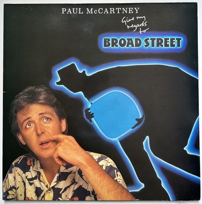 Paul McCartney : Give My Regards To Broad Street 1984 UK 12'' LP EX/EX A3/B3