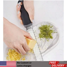 Stainless Steel Cheese & Citrus Grater Zester - Lemon Zester Food Grater Tool