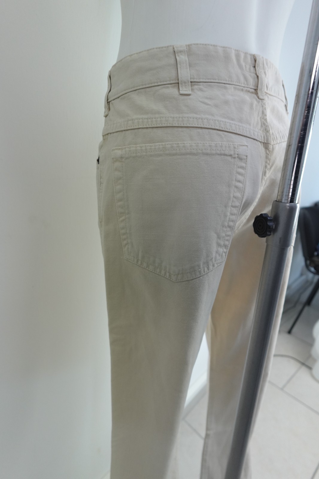 Burberry Men's Trousers Size 32/46 Pant Man Vintage Italy Casual Cotton Slim thumbnail 10