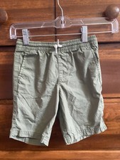 Old Navy Boys 5T Solid Green Shorts. Elastic Drawstring Waist
