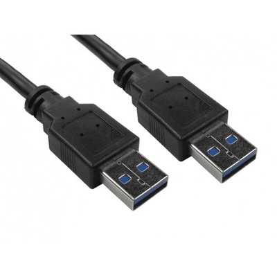 Cables Direct 5m USB 5Gbps Typ A M auf Typ A M Datenkabel - Schwarz