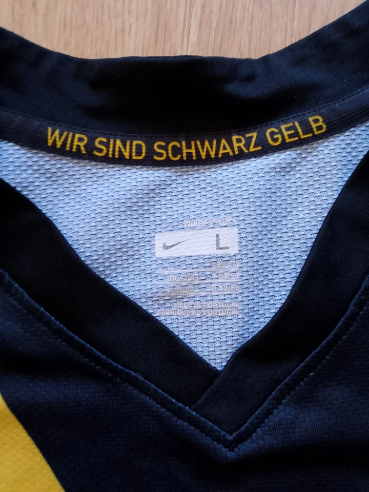 Borussia Dortmund Trikot 2008/09 NIKE EVONIK BVB Gr. L Jersey Shirt - Bild 3 von 4