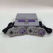 Super Nintendo Entertainment System SNES Console Gaming System SNS-001 Gray