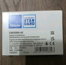 Eltako ESR12DDX-UC Digital, einstellb. Multifunktions-Stromstoß-Schaltrelais 16A