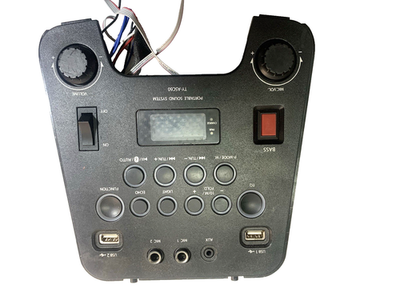 Toshiba TY-ASC60 Control Board / Button Panel USB Mic Vol Bass AS