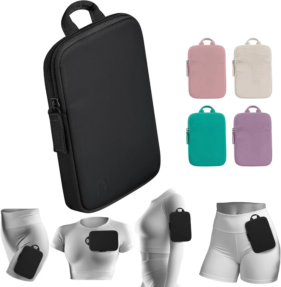 Versátil bolsa para teléfono para correr sin correas - Se adapta a todos los teléfonos y estilos de vida activos Foto 3 de 4