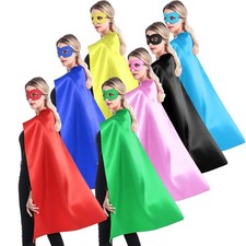 Superhero Capes and Masks for Teenagers and Adult Bulk Pack - Superhero Party...