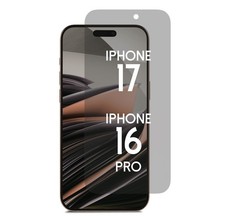 ANBAC Privacy Screen Protector for iPhone 17/16Pro - Blue Light Blocking Priv...