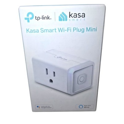 Tp Link Kasa Smart Wi-Fi Plug Mini Smart Wall Outlet Alexa And Google Compatible