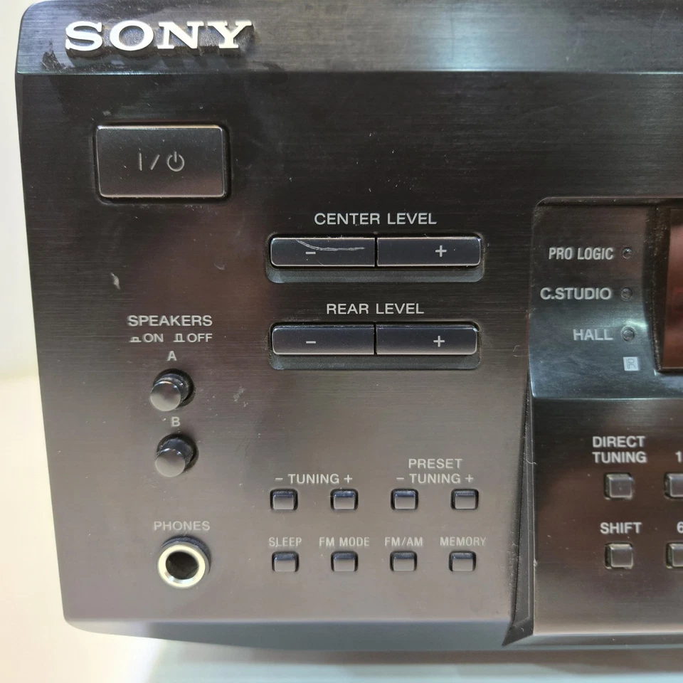 Sony Home Theater Receiver - Model STR-DE325 FM Stereo DOLBY Surround - TESTED - Image 4 of 4