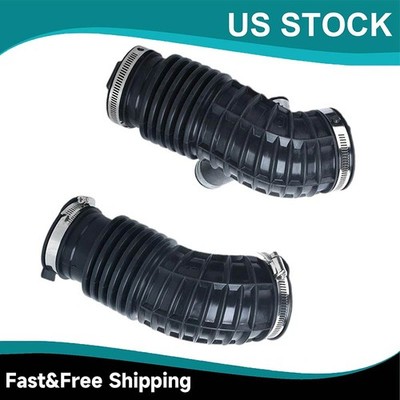 2pcs Engine Air Intake Hose For Infiniti M25 M37 M56 Q70 16576-1MA0A 16576-1MA0B