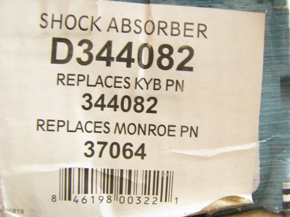 Puntal de amortiguador trasero Ultima D344082 para Chevrolet Astro y GMC Safari 1985-2005 Foto 2 de 2