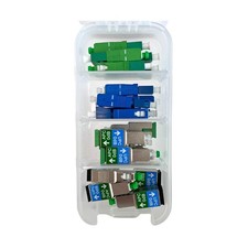Fibershack - Bulkhead Fiber Optic Adapter Kit - 4 Piece Fiber Adapter Kit for...