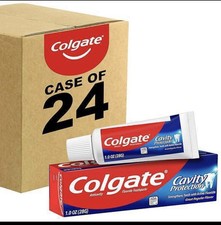 Colgate Cavity Protection Toothpaste with Fluoride, 24/1oz. Tubes