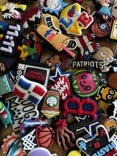 50random shoe charms perfect for crocs or shoe decorating