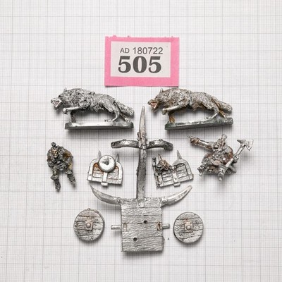 Vintage Chronicle Miniatures BN1 ''Goblin Warlord's Chariot'' Metall
