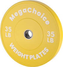 2" Rubber Bumper Weight Plates Pairs/Single 1.25-55 Lbs - Change Weight Plates