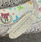Wonder Nation, Baby Shoes, Size 2, Jellies W Hearts And Glitter, Easy Close — photo 4