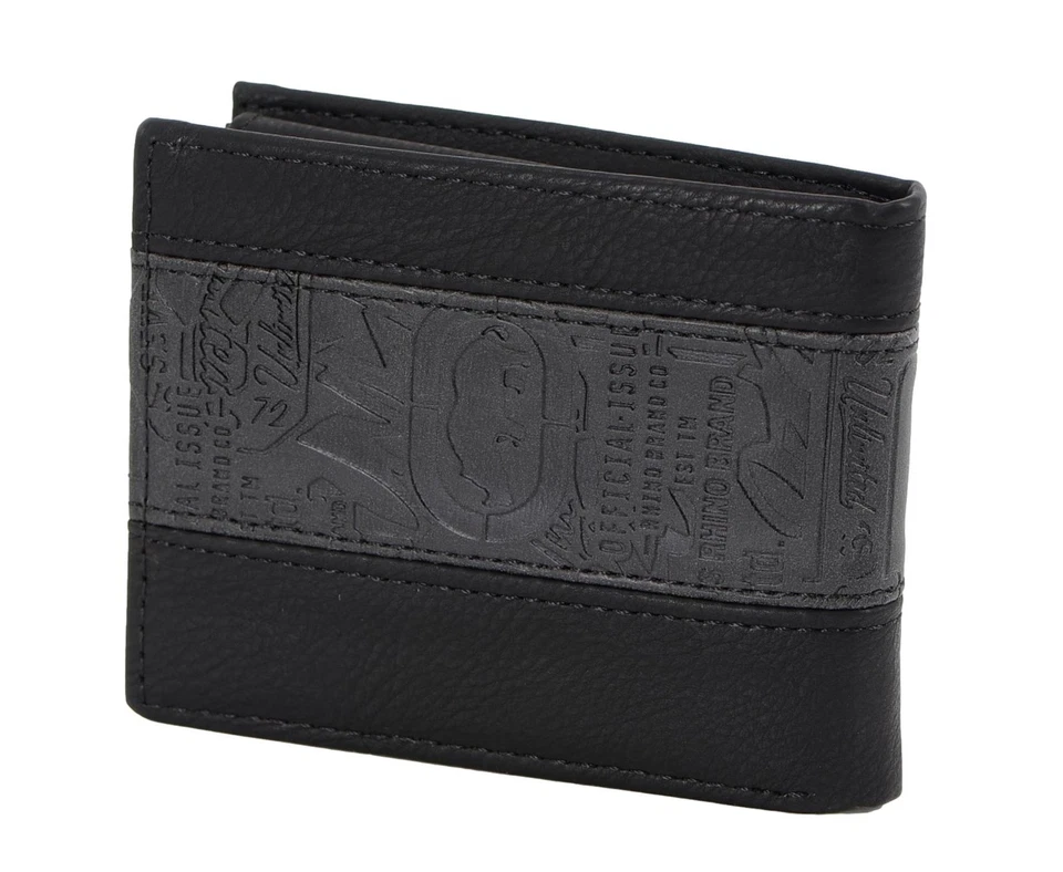 Ecko Unltd World Famous Rhino Men's Bifold Wallet Black - Image 3 of 4