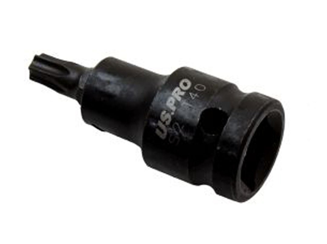 US PRO INDUSTRIAL 1/2"" Dr Impact Torx Bit Socket T40 X 53MM 1698