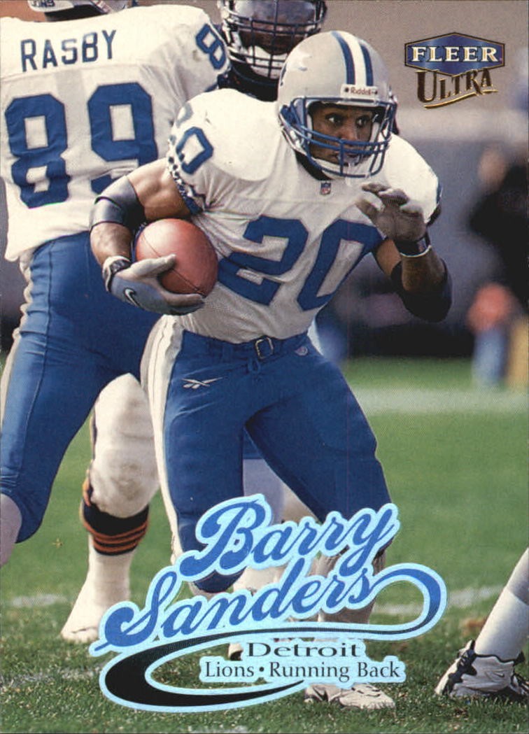 1999 Ultra #150 Barry Sanders - FB