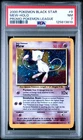 2000 POKEMON PROMO BLACK STAR POKEMON LEAGUE #9 MEW-HOLO PSA 7