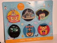 Disney x Jerrod Maruyama Coaster Set of 6 Disneyland Parks Icons New Sealed