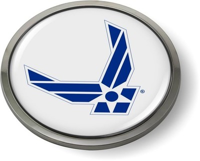 BestLicensePlateFrames - US AIR Force 3D Domed Emblem Badge Car Sticker Metal C