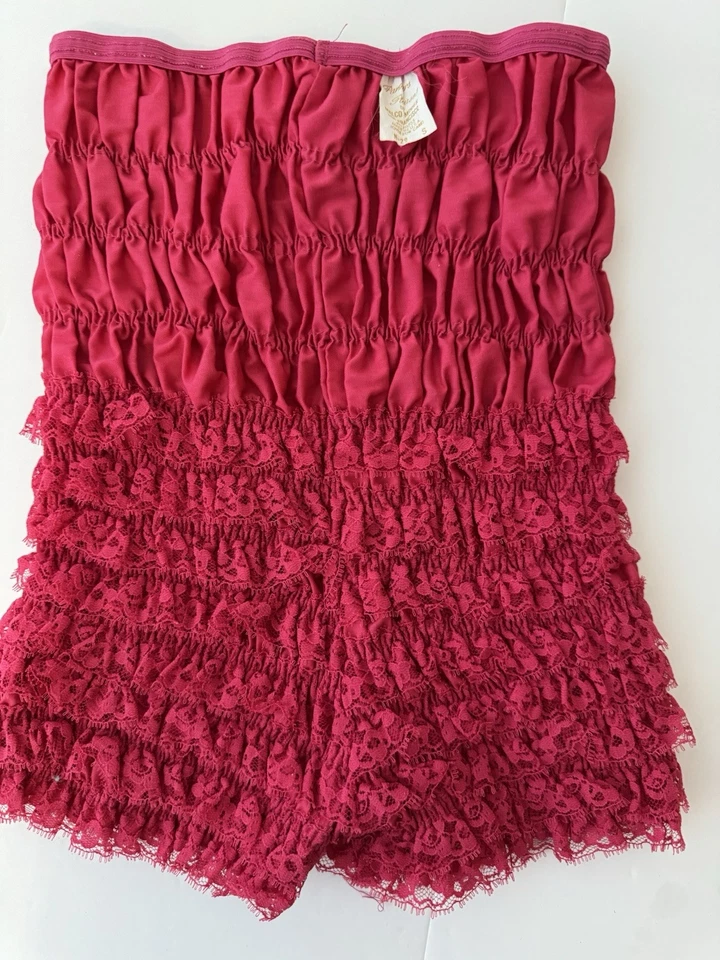 De Colección Hot Pink Partners Please Malco Modes Petti-Pants Bloomers Talla S Foto 2 de 4