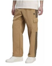 Adidas Originals 3-Stripes Cargo Pants Tan JY1392 Men's MD LG XL 2XL  80