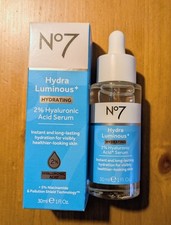 No7 Hydra Luminous Hydrating 2 Hyaluronic Acid Serum