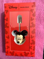 BaubleBar Disney Minnie Mouse 3D Bag Charm Keychain New Red Pink