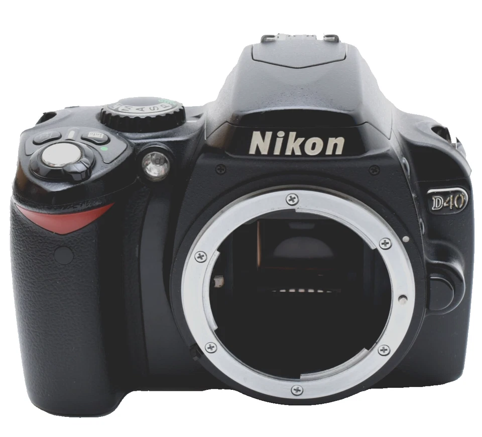 [N MINT In BOX] Nikon D40 Digital SLR Camera Body 6.1MP Black From JAPAN 2440306 - Image 3 of 4