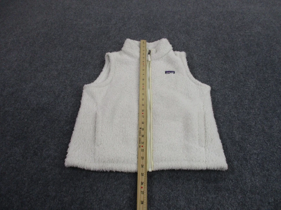 Patagonia Chaleco Chaqueta Niñas 2XL Los Gatos Vellón Difuso Aire Libre Senderismo Juventud Foto 3 de 4