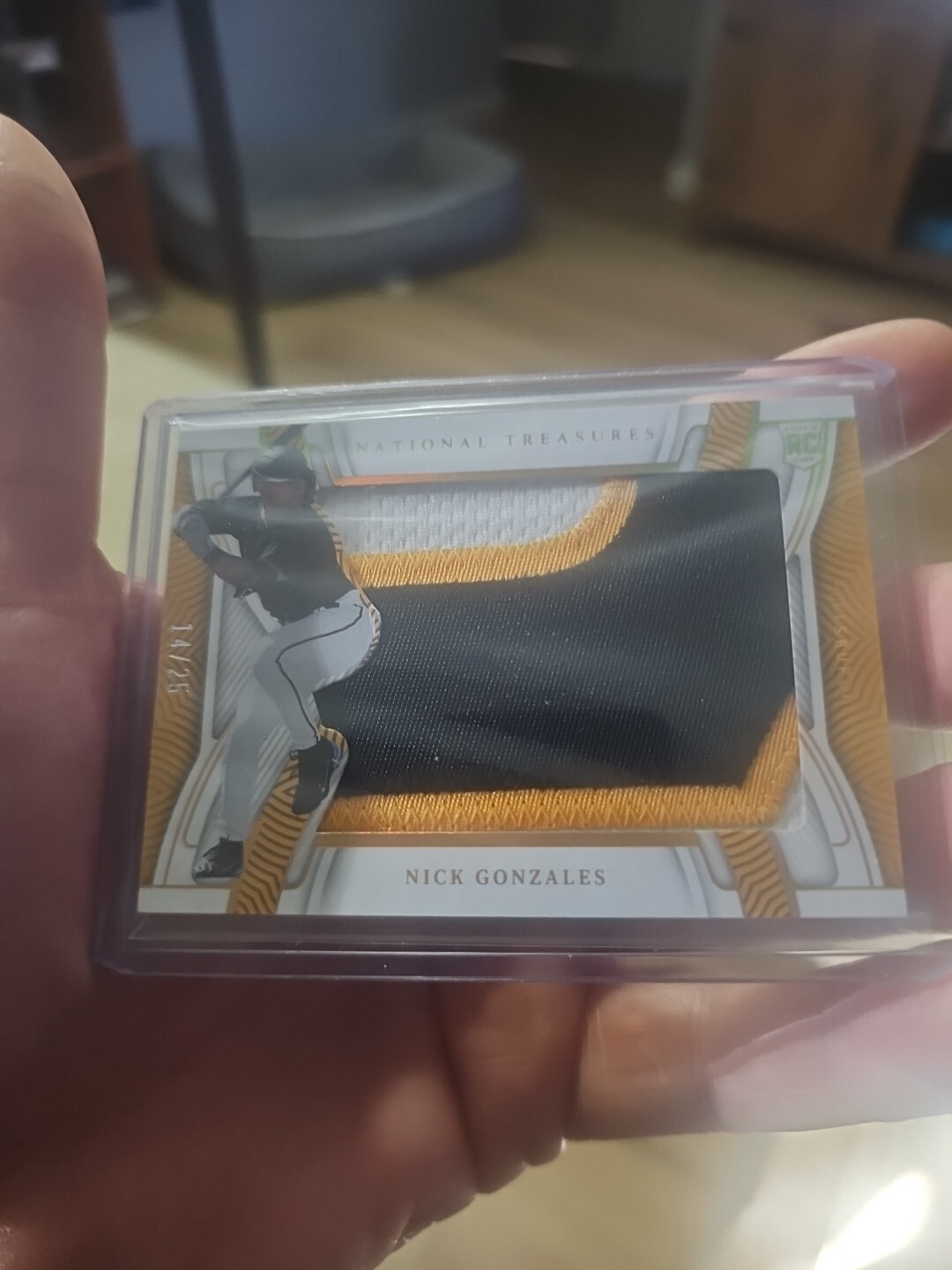 2023 National Treasures RS-NG Nick Gonzales 14/25