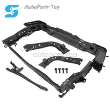TO1225328 Black Steel Radiator Support Assembly For Toyota Camry 2015-2017