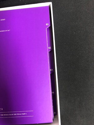 BTS Bangtan Memories of 2017 Bluray Limited Full Set Official