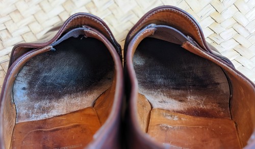 CROCKETT & JONES Towcester Hombres Cuero Marrón Zapatos Sin Cordones Talla 7.5G Reino Unido | 8.5 EE. UU. - Imagen 8 de 12