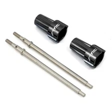 STRC Lockout Axle Kit w/SS Driveshaft for Axial AX10/SCX10 STA30494BK