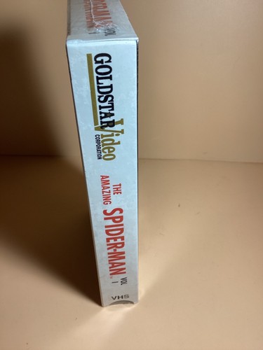 The Amazing Spiderman: Vol 1 (VHS, 1991) Factory Sealed - Animated Goldstar MINT - Picture 4 of 21