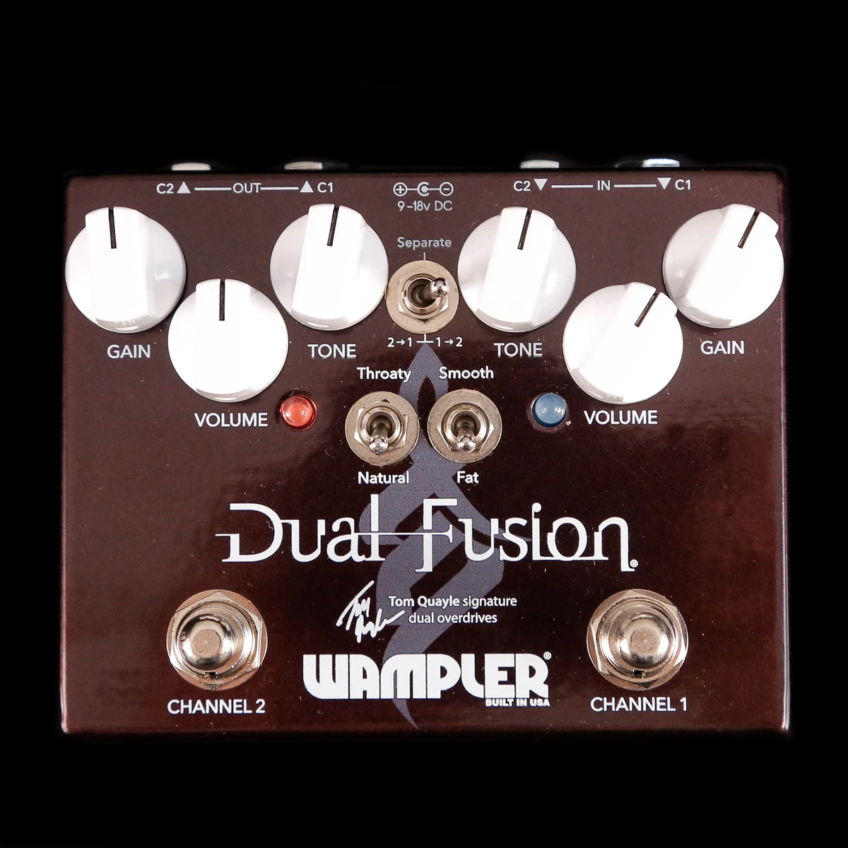 Wampler 2868 Dual Fusion Tom Quayle Signature Dual Overdrive